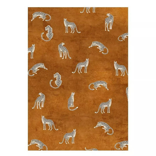 Modern leopard hand - tufted, new