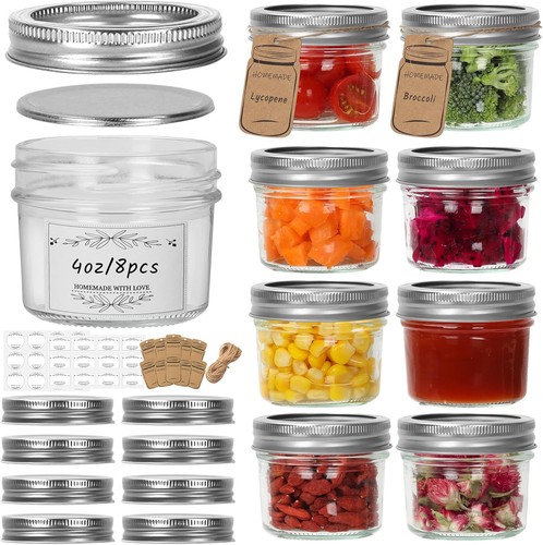Small mason jars pack - jars,