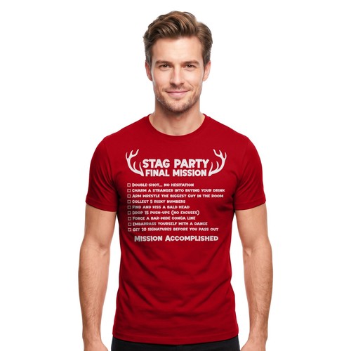 Stag checklist shirt - do, t