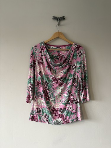 Per una pink floral cowl - pink,