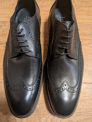 Mens black loake - black, 10
