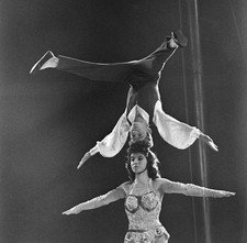 Bertram Mills Circus tightrope