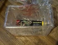 Exo Terra Standard Reptile Amphibian Faunariums WITHOUT LIDS 37x22x25cm SEE PICS