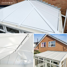CONSERVATORY ROOF INSULATION PANEL REPLACEMENT THERMOPANEL EFFICWAY Supply & Fit