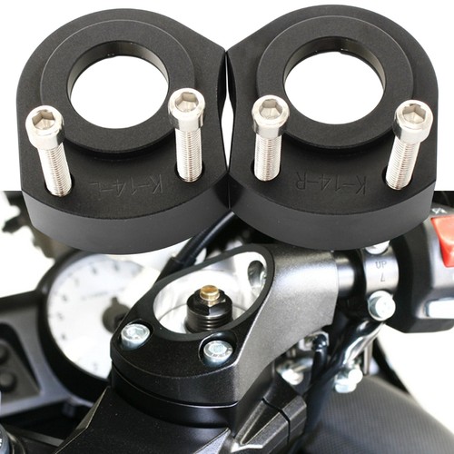 Black handlebar riser - black,
