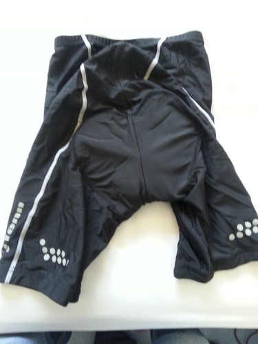 Tenn black lycra padded - black,