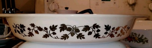 Vtg pyrex golden - pyrex, acorn