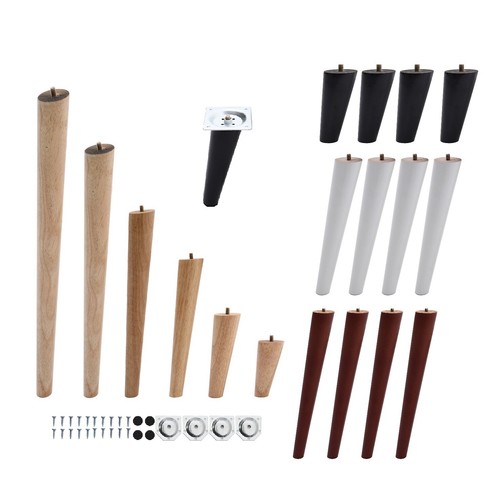 4pcs wooden furniture legs - 4pcs,