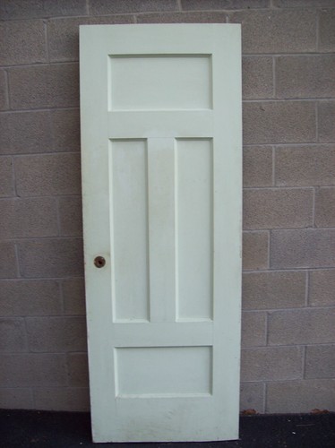 Single oak painted door one - oak,