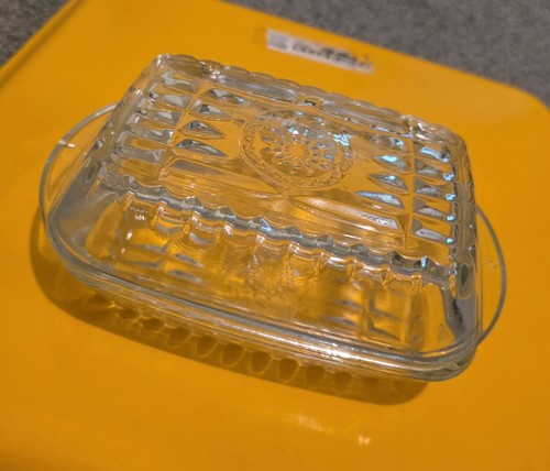 Vintage alco crystala pressed - alco,