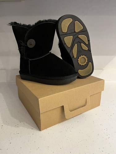 Girls warm black - , boots,