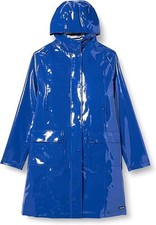 NEW Blue PVC Vinyl womens
