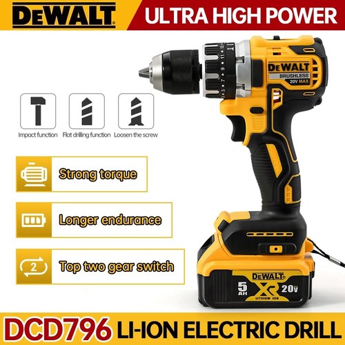 Dewalt dcd796n 18v cordless - dewalt,