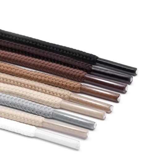 Round shoelaces for boots - round,