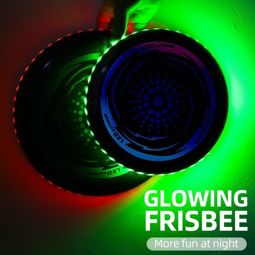 Led light glowing frisbee - glowing,