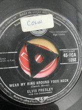 Elvis Presley. Wear my ring