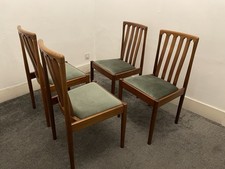 Set of 4 Teak Midcentury