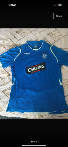 Glasgow rangers football top - glasgow,
