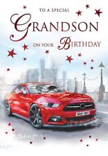 Grandson Birthday Card Male -