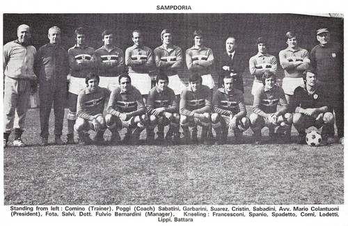 Sampdoria football team photo - sampdoria,