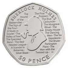 New Sherlock Holmes 2019 50p