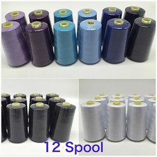 12X BLACK/WHITE OVERLOCKING