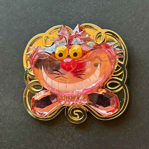 Cheshire sculpted acrylic - cheshire, pin