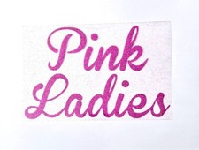 Grease Pink Ladies iron on