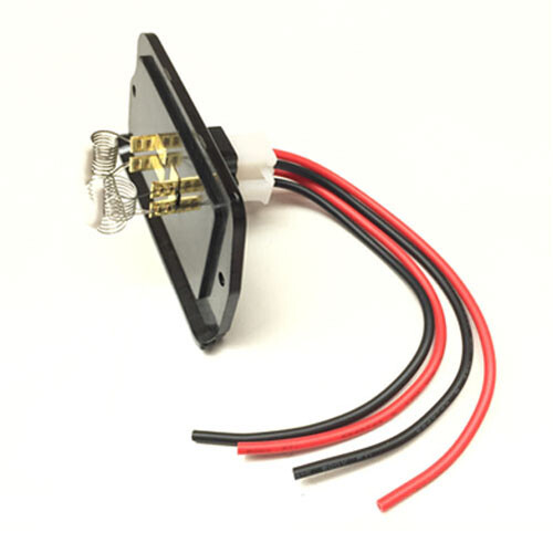 Heater blower fan resistor - heater,