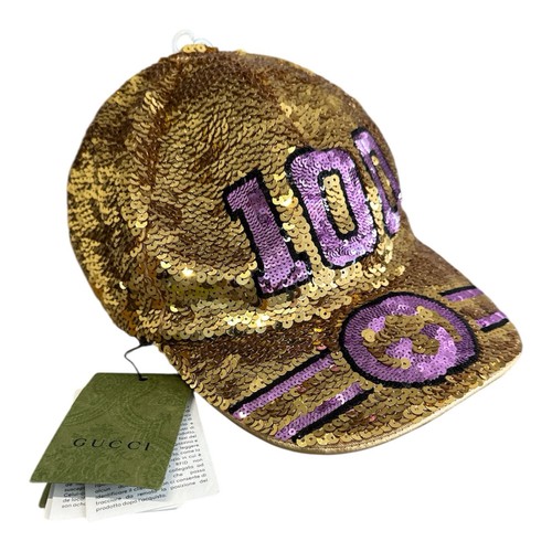 Gucci baseball cap gold - gucci,