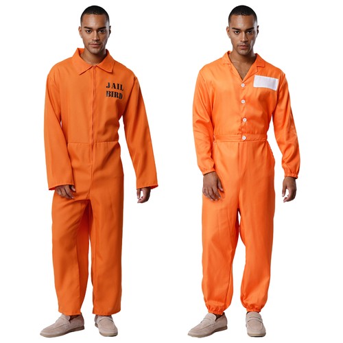 Mens prison party jumpsuit - mens,
