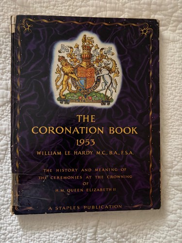 Coronation souvenir books - souvenir,