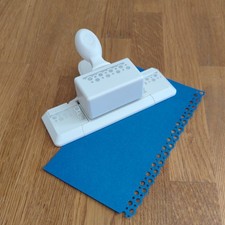 Martha Stewart Deep edge punch Paper Craft Card Making  