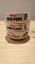 Kelloggs Cereal Bowls Set Of 3