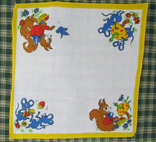 Vintage Retro Handkerchief