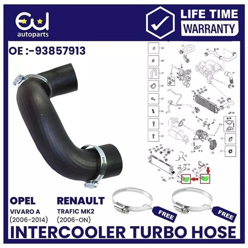 Intercooler turbo hose pipe - turbo,