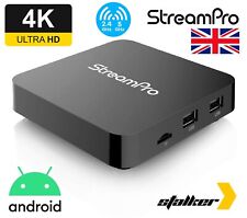 StreamPro G1 UHD 4K Stalker Mag EMU & XC - Android 5G WiFi 2GB RAM IPTV OTT Box