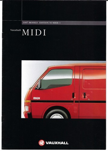 Vauxhall midi van 1996 1997 - 1996-1997, uk