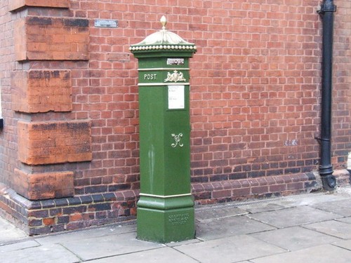 Photo 6x4 victorian post box - victorian,