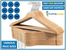 Wooden coat hangers - wooden, suit
