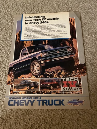Vintage 1985 chevy blazer - s-10,