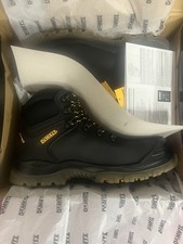 DEWALT DWF50140-132 Newark Safety Boots Size UK 8 - Black New In Box