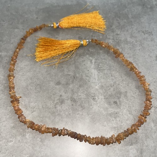 Mandarin garnet rough nuggets - mandarin,