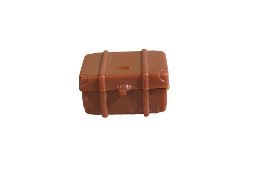 Dinky brown plastic box - brown,