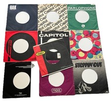 Ten Vintage Record Sleeves, In