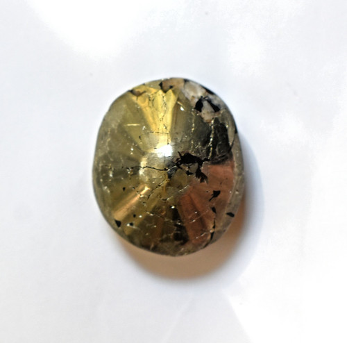 Pyrite hematite cabochon - hematite,