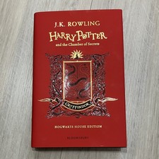 Harry Potter and the Chamber of Secrets, JKRowling, Gryffindor Hardback Edition