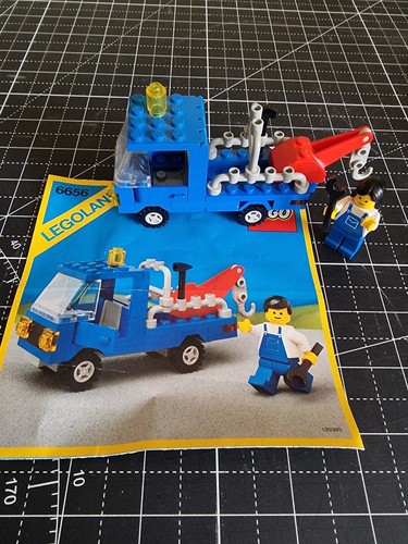 Vintage lego legoland 6656 tow - vintage,