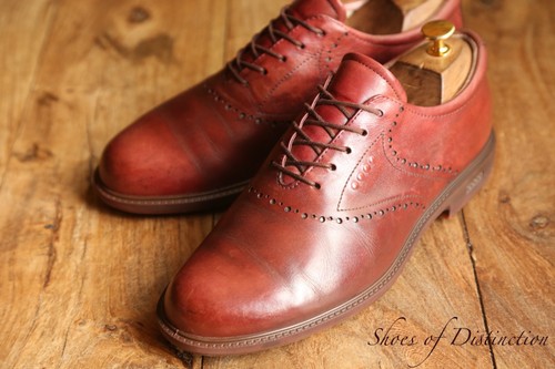 Ecco burgundy brown leather - ecco,