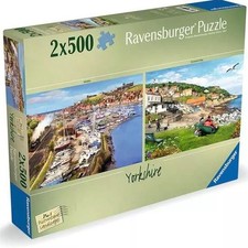 NEW Ravensburger 2x500 Pieces